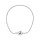 Pulseira Para Berloque Maleável Fecho Pandora Prata