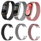 Pulseira Para Xiaomi Mi Band 8 9 10 Metal Milanese Aço Inox Premium Pulseira Para Xiaomi Mi Band 8 9 10 Metal Milanese Aço Inox Premium