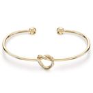 Pulseira PAVOI Forever Love Knot banhada a ouro 14 quilates
