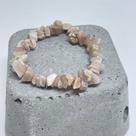 PULSEIRA PEDRA DA LUA NATURAL Intuição