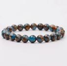 Pulseira Pedra Natural Jaspe Lagoa Azul