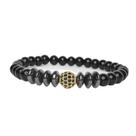 Pulseira Pedra Ônix Goldrop