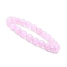 Pulseira pedra quartzo rosa
