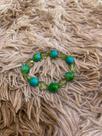 Pulseira pedras verde