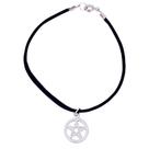 Pulseira Pentagrama 15mm - Prateada