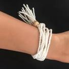 Pulseira Perolazinhas com Franja - Ref: PBIJU000244
