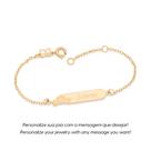 Pulseira personalizável coroa da princesa 552161 Rommanel