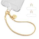 Pulseira Phone Charm Strap BLACK PATHON Metal Chain para iPhone Pulseira Phone Charm Strap BLACK PATHON Metal Chain para iPhone