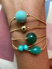 Pulseira pingentes