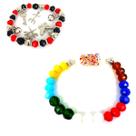 Pulseira Pomba Gira 7 Linhas Umbanda Proteção Espiritual Talismã Patuá Amor Sorte Kit
