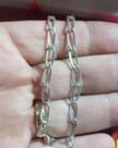 Pulseira Prata 950 Peso 8 Gramas 5 mm 22 Cm Pulseira Prata 950 Peso 8 Gramas 5 mm 22 Cm