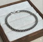 Pulseira Prata Bali Tamanho:18cm