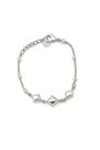 Pulseira Prata Banhada Com Fecho Resistente E Ajuste Pulseira Prata Banhada Com Fecho Resistente E Ajuste