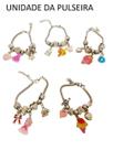 PULSEIRA PRATA COM BERLOQUE INFANTIL unidade PULSEIRA PRATA COM BERLOQUE INFANTIL unidade