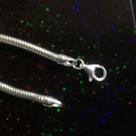 Pulseira Prata Maciça 925 Fina 1,5mm X 18 Cm