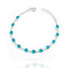 Pulseira Prata Pura 925 Cravejada Pedra Zirconia Delicada Pulseira Prata Pura 925 Cravejada Pedra Zirconia Delicada