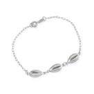 Pulseira Prateada de Búzios Pulseira Prateada de Búzios