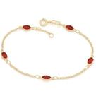 Pulseira presente mãe mulher namorada rommanel vermelho Pulseira presente mãe mulher namorada rommanel vermelho