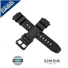 Pulseira Preta Casio HDD-S100 W-S220 10395874 Original com NF