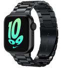 Pulseira Preta de Aço 3 Elos 38/40/41mm Compativel Applee Waatch seriee 4 5 6