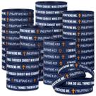 Pulseira PullCrease I Can Do All Things Through Christ x50