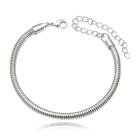 Pulseira Rabo de Rato Folheado a Prata 1000