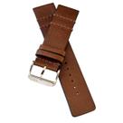 Pulseira Relógio Couro Prova Dágua Premium, Costura Dupla.LC99