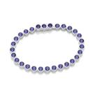 Pulseira Riviera Prata 925 com Zircônias Rommanel 850128 Cor:Prata Pulseira Riviera Prata 925 com Zircônias Rommanel 850128 Cor:Prata