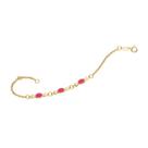 Pulseira Rommanel Infantil Fio Elo Português Bombons 550949 Pulseira Rommanel Infantil Fio Elo Português Bombons 550949