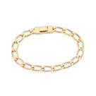 Pulseira rommanel masculina banhado ouro 18k 552204
