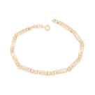 Pulseira Rommanel Masculina Com Forma Labirinto 18k 550736