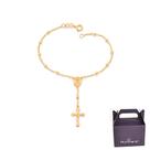Pulseira Rommanel Terço Sagrado Coração De Maria 551675