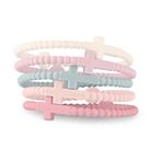 Pulseira Ryan & Rose Cruz de Jesus de Silicone Pequena