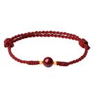 Pulseira S925 em prata com pérola de areia roxa e jade Hetian