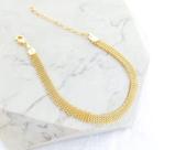 Pulseira Semi Joia Fio Náutico 20 cm