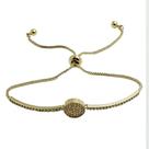 Pulseira Semi Joia Regulável Redendo Zirconias Lomany Co.