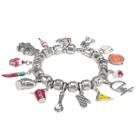 Pulseira sense completa 15 berloq+14 separ prata