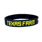 Pulseira Silicone Adulto Bandeira USA Texas Farm Original