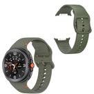 Pulseira silicone com fecho inox para G. Watch 8 46 SM-L505