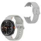 Pulseira silicone com fecho inox para G. Watch 8 46 SM-L505