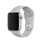 Pulseira Silicone compatível para Apple Watch 38mm e 40mm - cinza