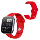 Pulseira silicone lisa para Amazfit Bip 6 2025 - 22mm
