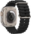 Pulseira Silicone Oceano Compativel Apple Watch 42mm 44mm 45mm 49Mm