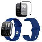 Pulseira silicone para Amazfit Bip 6 2025 A2435 + película