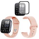 Pulseira silicone para Amazfit Bip 6 2025 A2435 + película