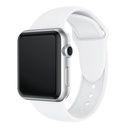 Pulseira Silicone para Appl e Watch 38mm e 40mm - branco