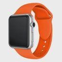 Pulseira Silicone para Apple Watch 44mm e 42mm - Laranja - Tamanho m/l G