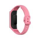 Pulseira Silicone Para Galaxy Fit 2 R220 Cor Rosa Escuro