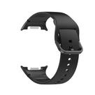 Pulseira Silicone Para Galaxy Watch 8 e 8 Classic - Preto