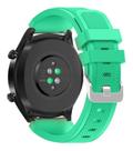 Pulseira Silicone Para Gear S3 e Galaxy Watch 46mm, Gtr 47mm, Gear 2, Gear 2 Neo Cor Verde Água